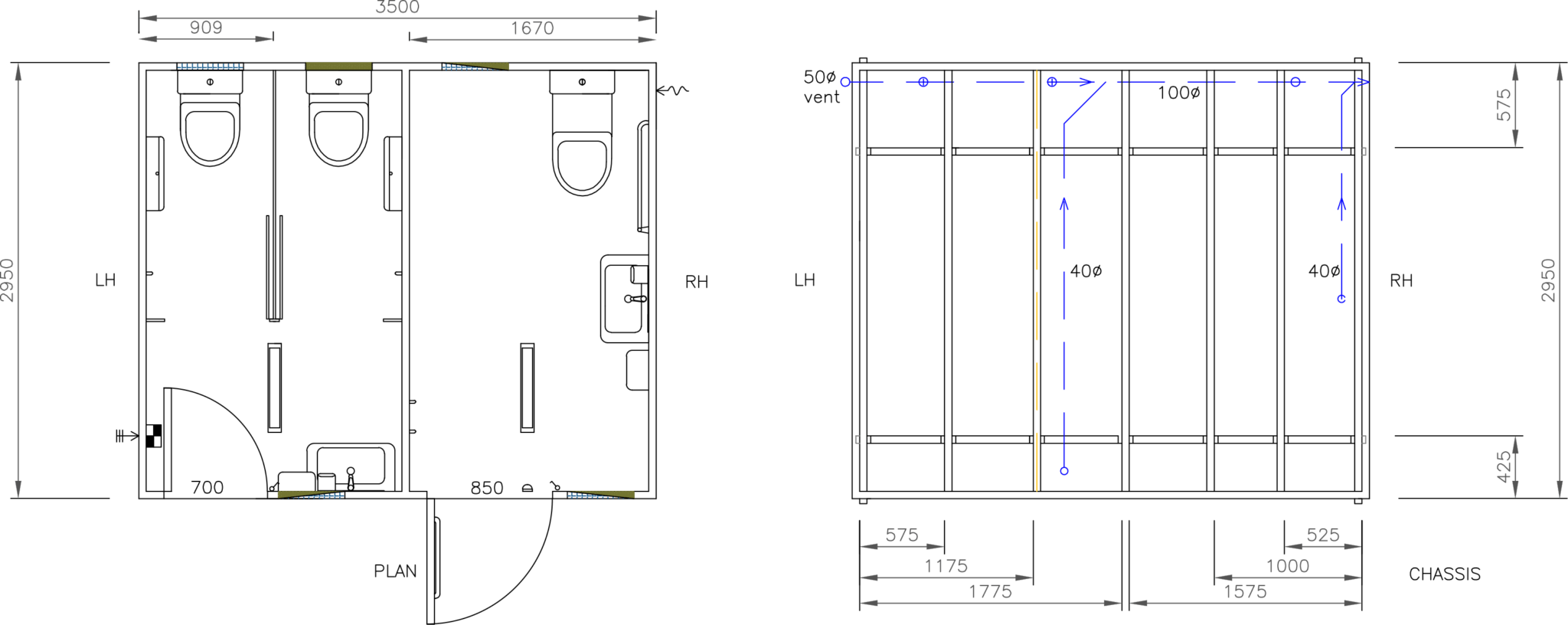 Plan Z - Ablution Suite | Ablutions Blocks by Cube NZ