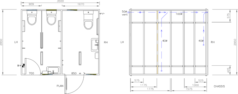 Plan Z - Ablution Suite | Ablutions Blocks by Cube NZ